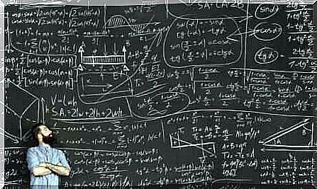 A table with formulas.