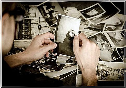 man holding a picture